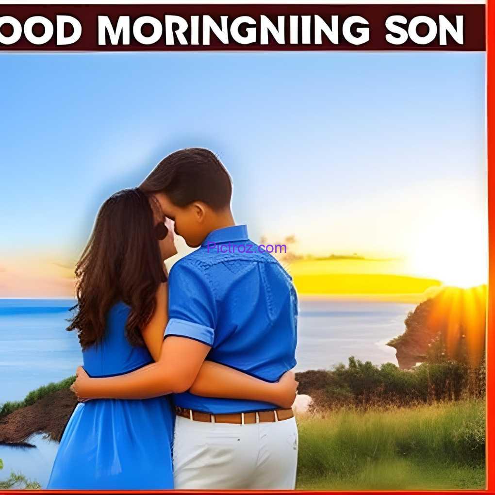 good morning son images