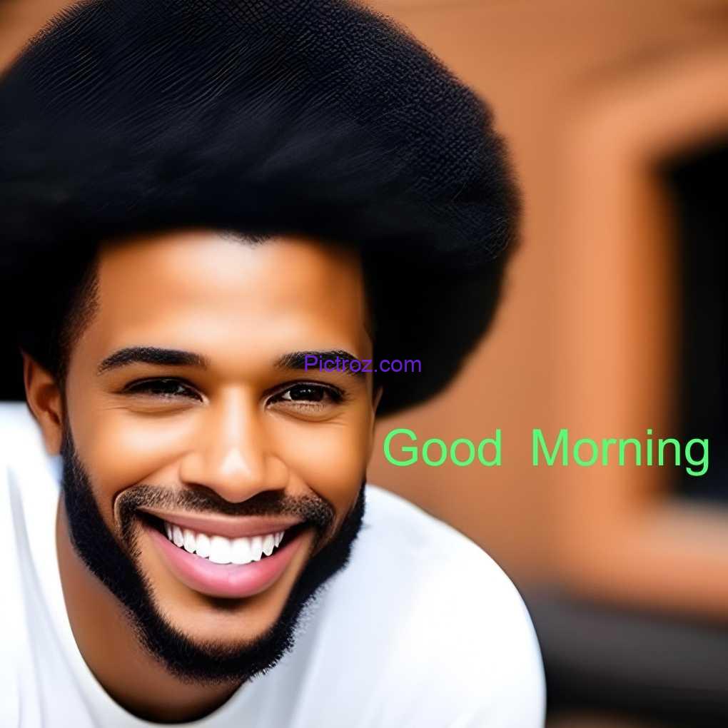 black good morning images