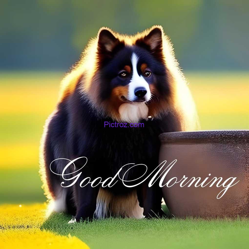 good morning animal images