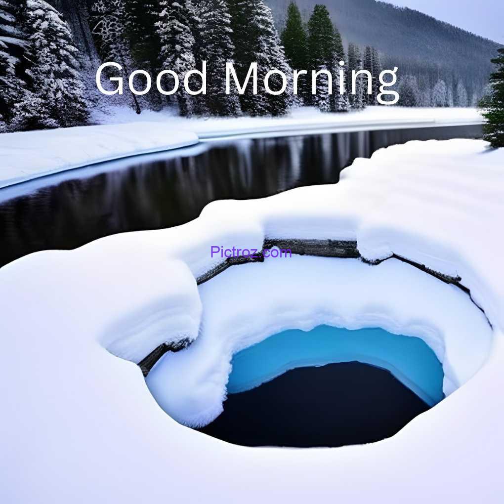 good morning cold images