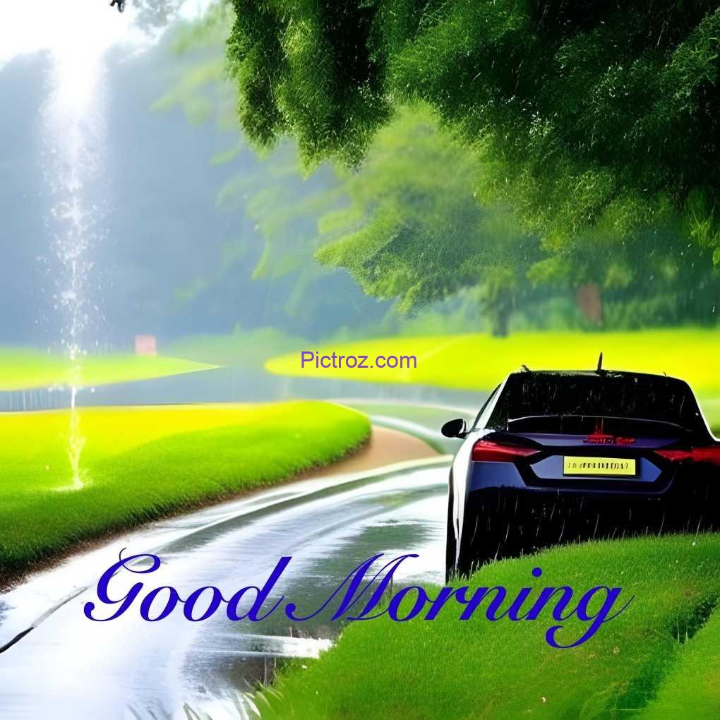 good morning rain images