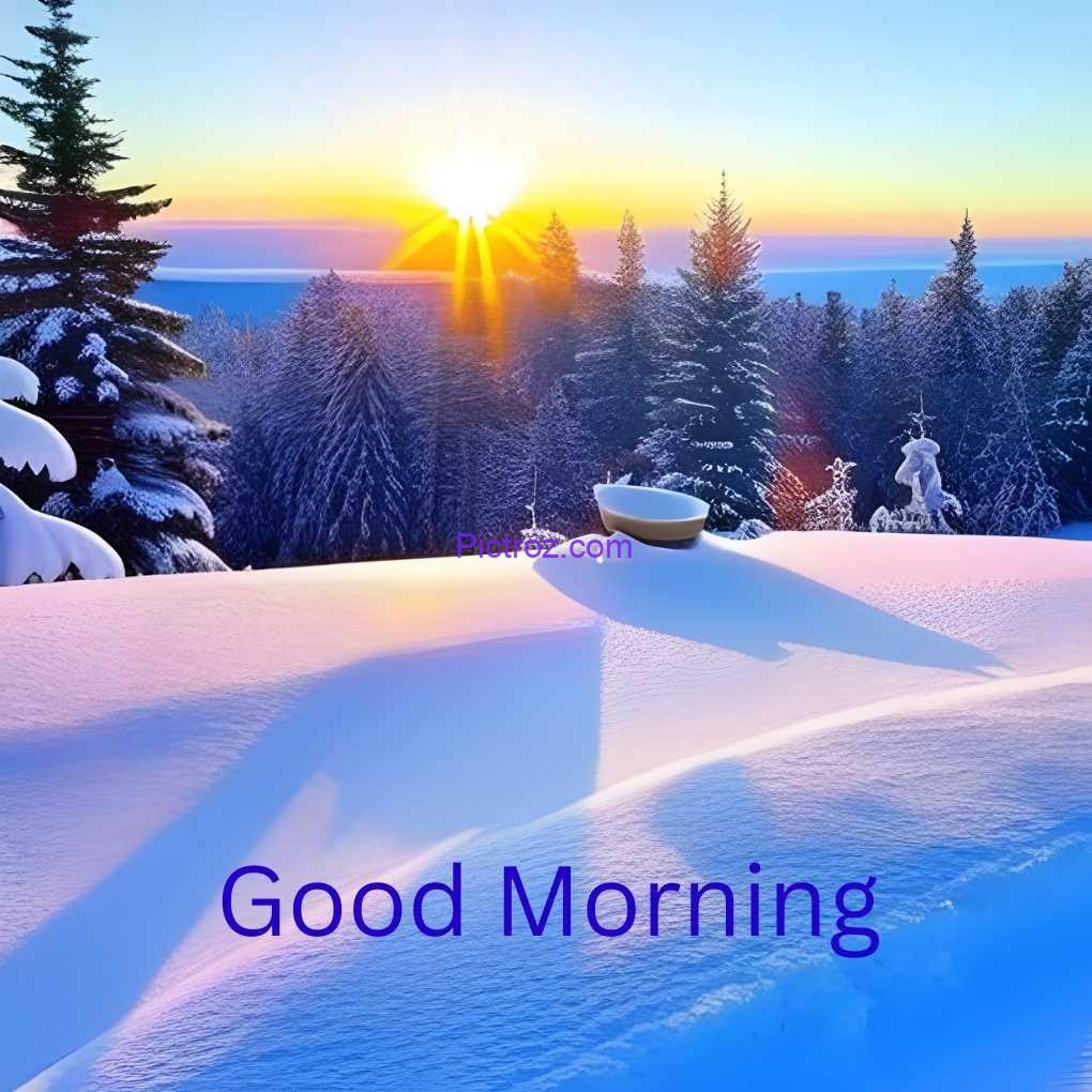 good morning cold images