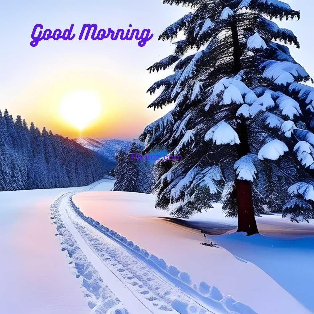 good morning winter images